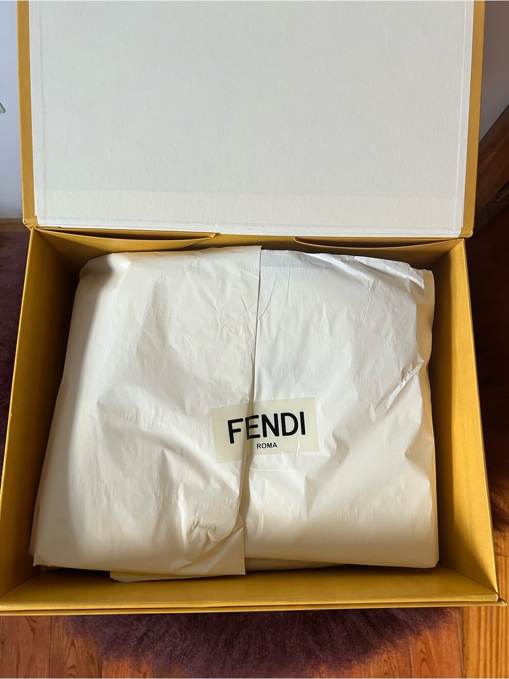 Fendi Baguette Bag in Brown FF Jacquard Fabric Bag NWT MSRP 3850 - Picture 7 of 17